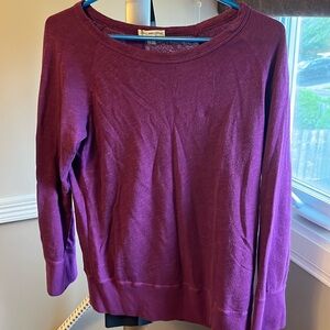 James perse sweatshirt purple size 2